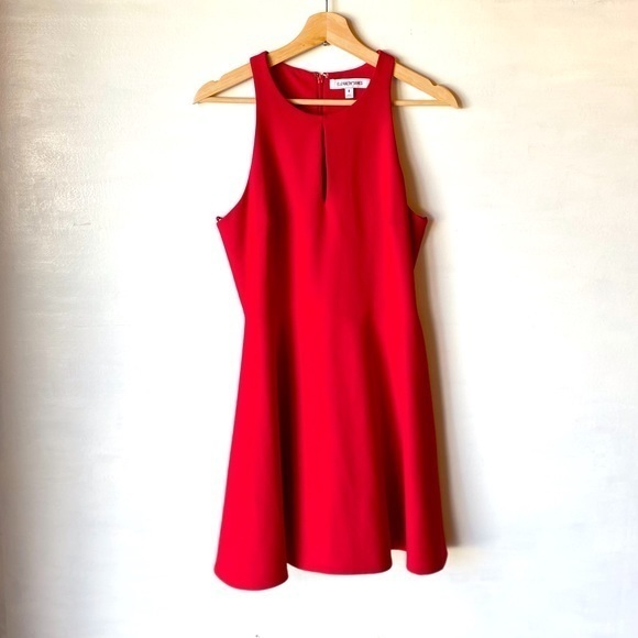 Elizabeth and James Red Fit & Flare Scout Dress Size: 8 - Picture 2 of 4